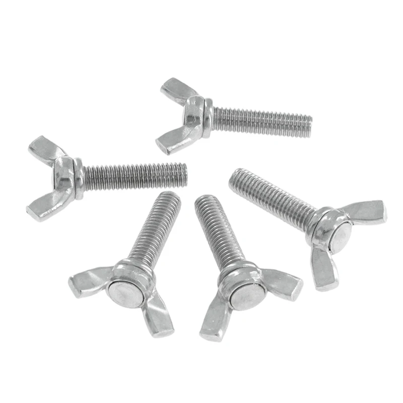 Direct sale butterfly screw SS304 316 stainless steel bolt wing bolt