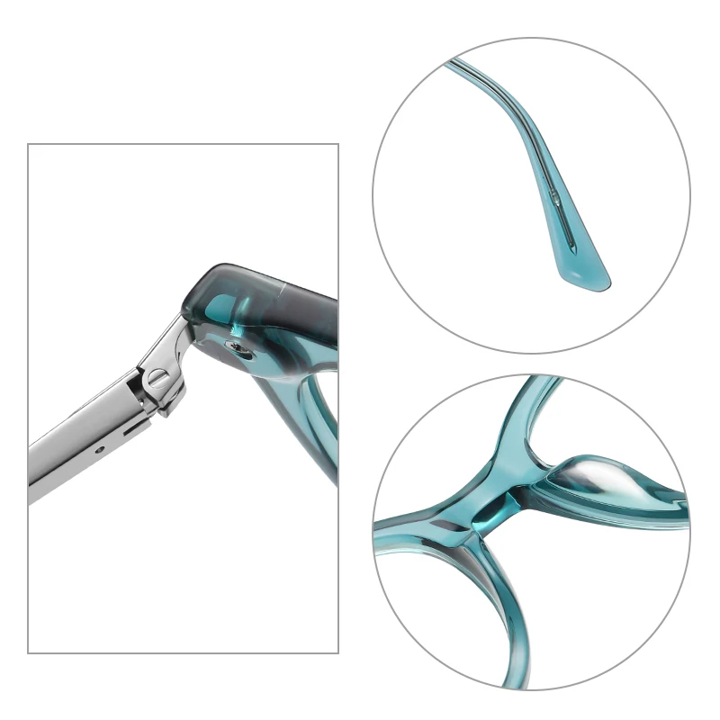 2023 Hot Sale Acetate Optical Glasses Latest Handmade Spectacle Frames for Unisex