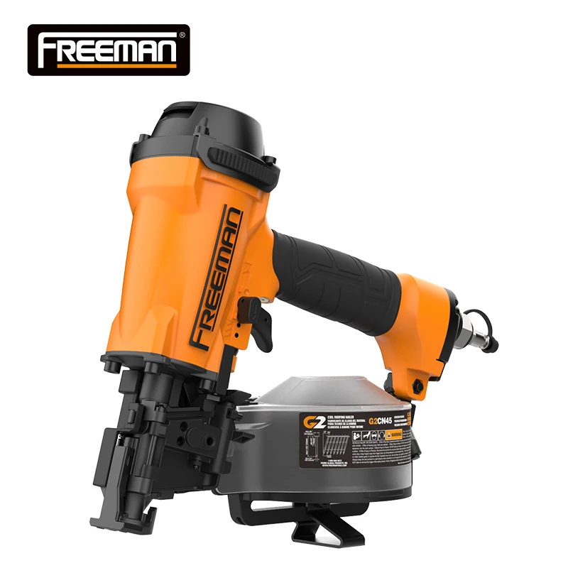Freeman 19 - 45mm CN45 Pneumatic Roof Nailer 1 3/4 Inch Pistola De Roofing Air Roofing Clout Coil Nail Gun