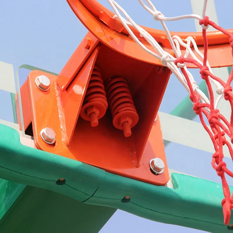 Indoor Outdoor Solid Steel 45cm Standard Size Basketball Hoop Ring For Adults