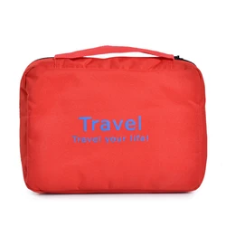 Travel large bag logo wash bag waterproof multi-function storage hanging bag