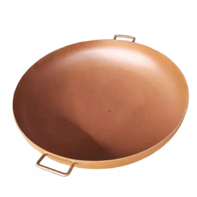 Rustic surface Wood Burning Outdoor Fire Bowl Corten steel Fire Pit