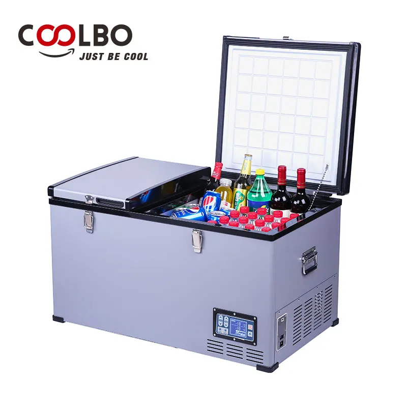 Good Price BCD80l Caravan Fridge Freezer DC12/24V Freezer For Outdoor Equipment