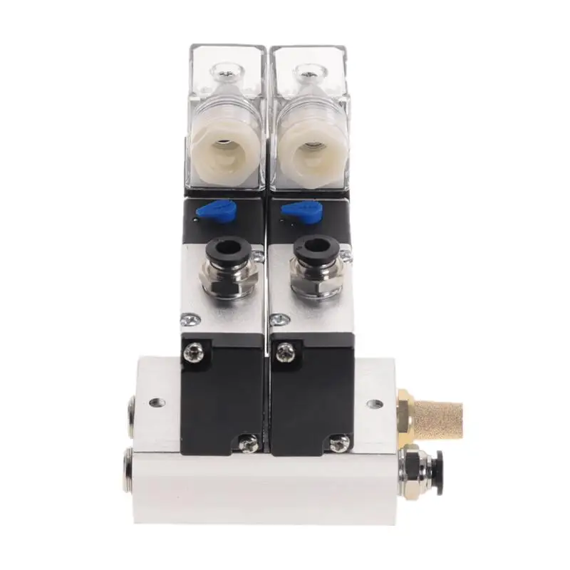 Пневматический воздушный соленоид 2Way 3way 4 5 Комбинация 3V210-08 DC12V 24V AC110V 220V