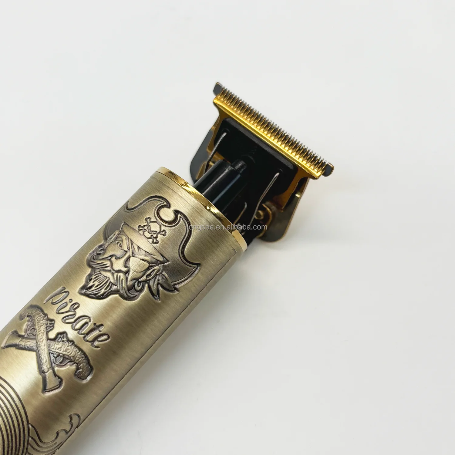 High quality T9 vintage t9 professional hair trimmer vacuum trimmer hair clipper usb rotary shaver rechargeable shaver