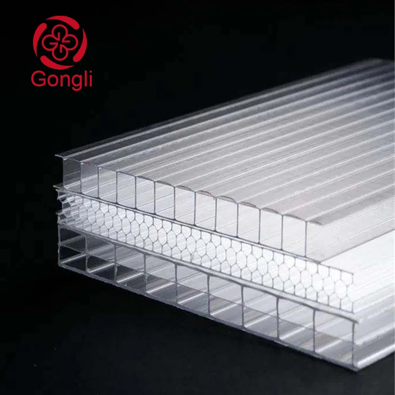 PC Building Material Customizable transparent 1-10mm polycarbonate panel Solid pc sheet