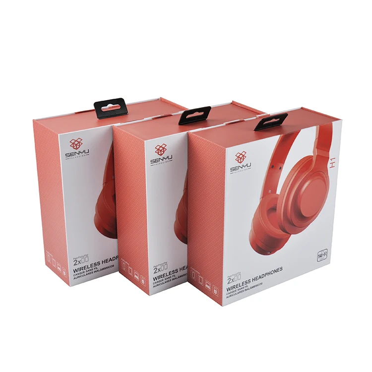 Luxury Headphone Different Designs Paper Box Packaging Custom Headphone Packaging Box Printed logo box for wireless headphones