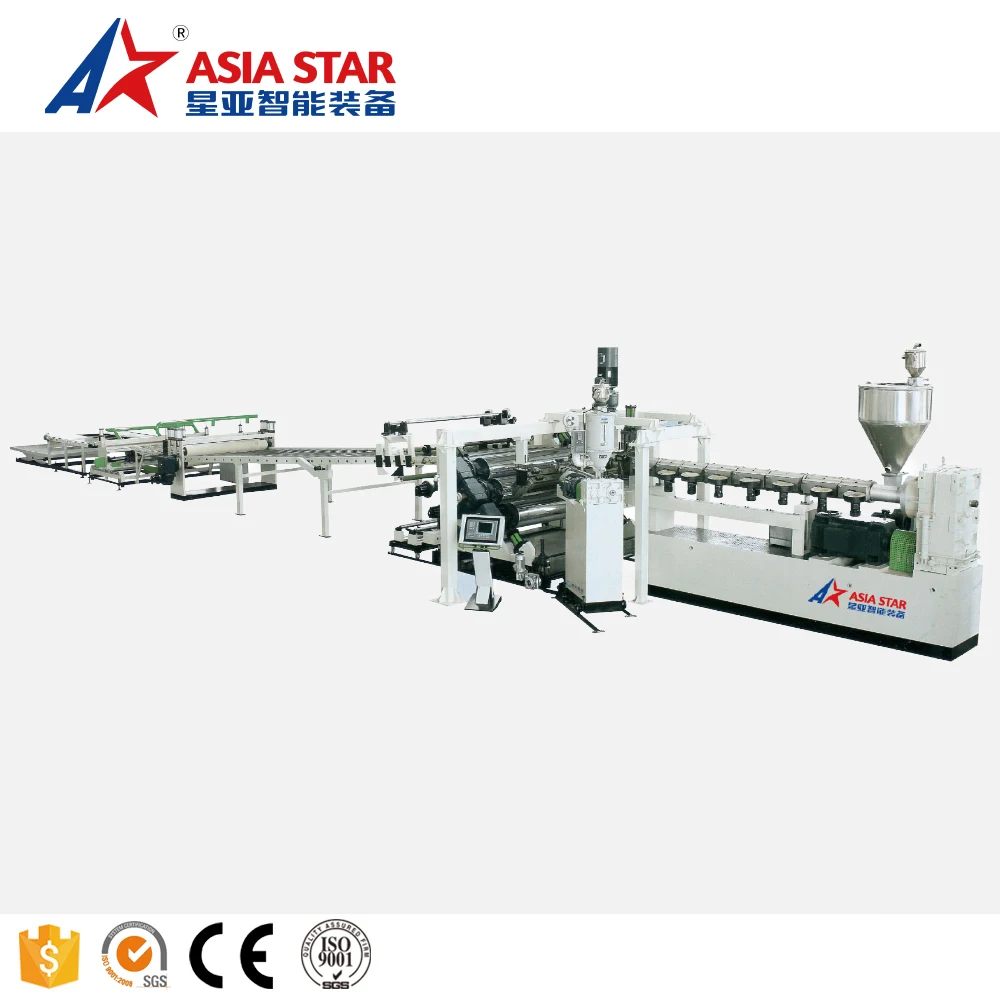 Cheap Pet Sheet Die Cut and Gracing Machine/PP PS Sheet Roll Production Line