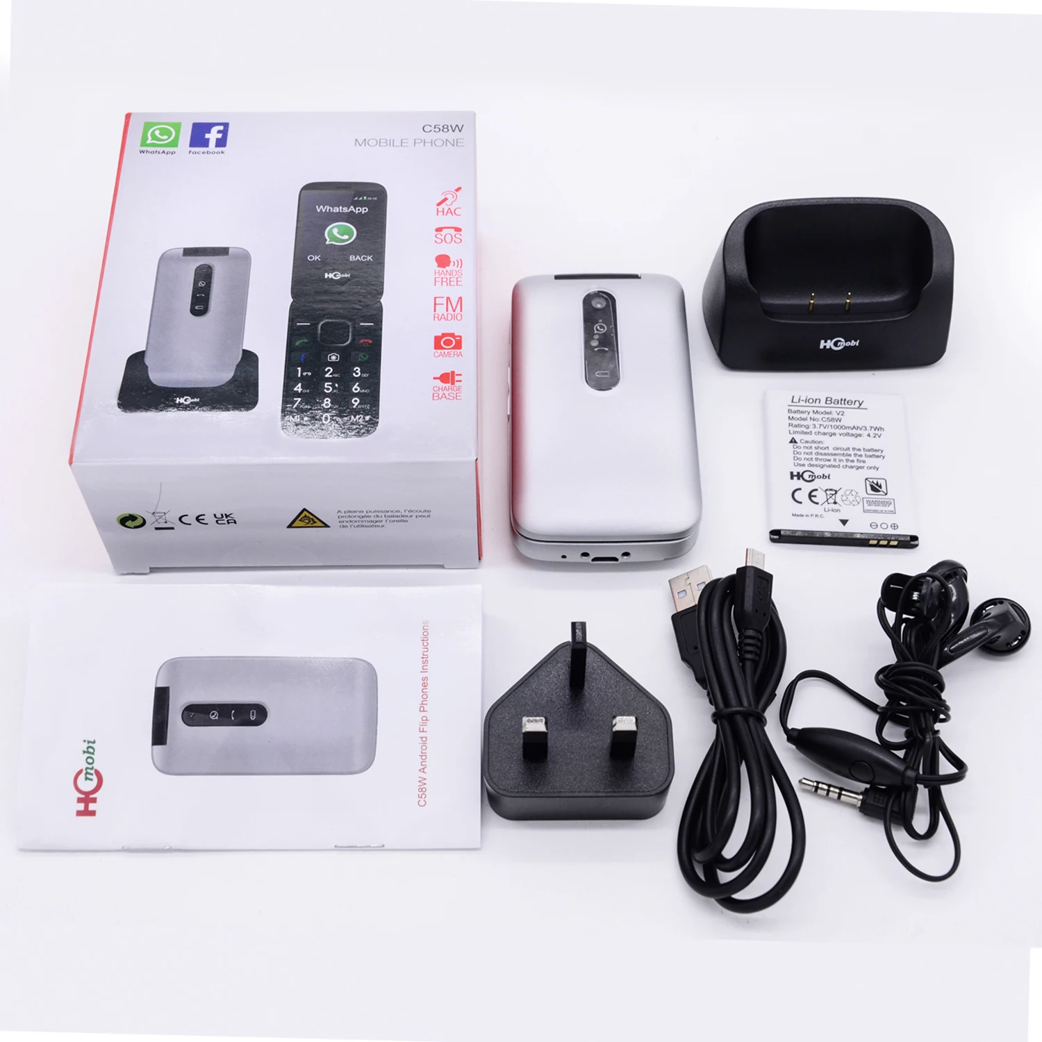 
 Раскладной мобильный телефон OEM 2,8 дюйма 3G мобильный телефон для пожилых людей с двумя SIM-картами функциональные телефоны для пожилых людей  