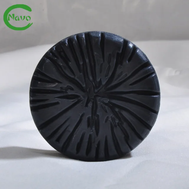 natural organic skin whitening body black bamboo charcoal soap