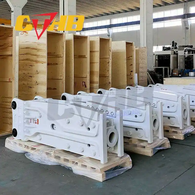 Furukawa Series Hydraulic Hammer HB30G Top Type Rock Breaker Chisel Diameter 150mm for 30ton Excavator