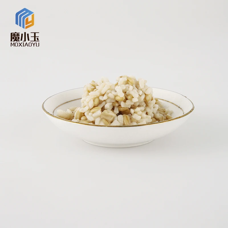 Best Price Halal Gluten Free Coarse Cereals Instant Vegetable Diet Low Carb Low Fat Content Waterless Konjac Rice