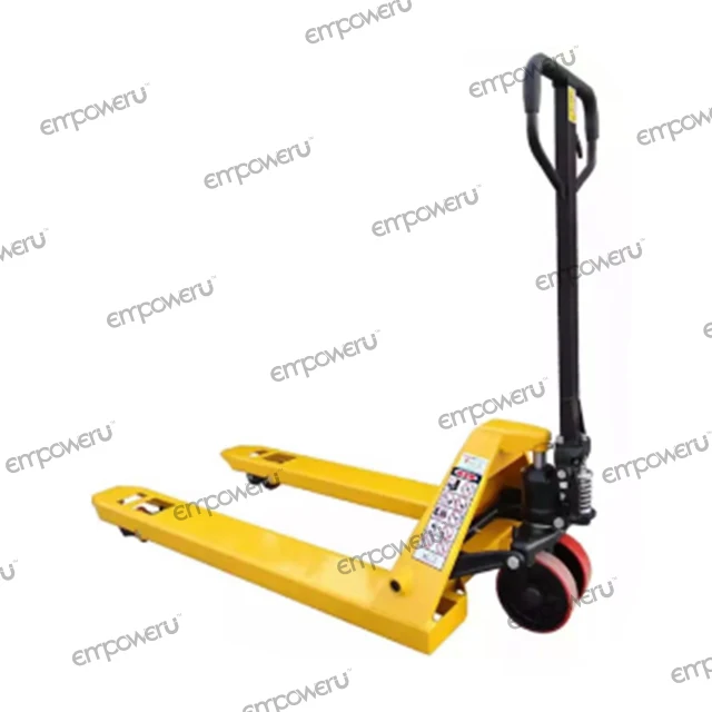 
1220mm fork length manual operation 3mt pallet truck with CE Certificate 