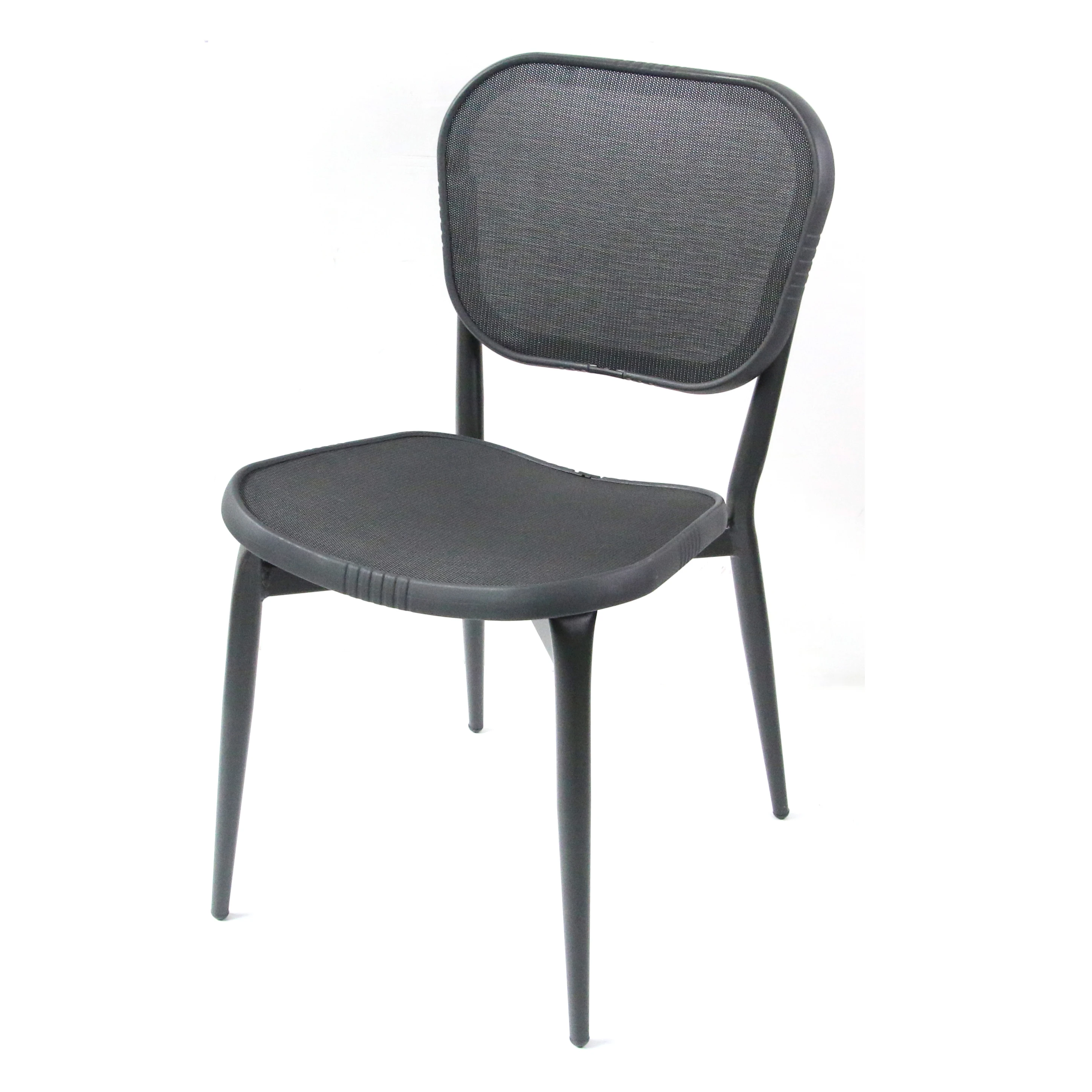 Relax Cafe Garden Fabric Cheap Stackable Furniture Aluminium Outdoor Chair