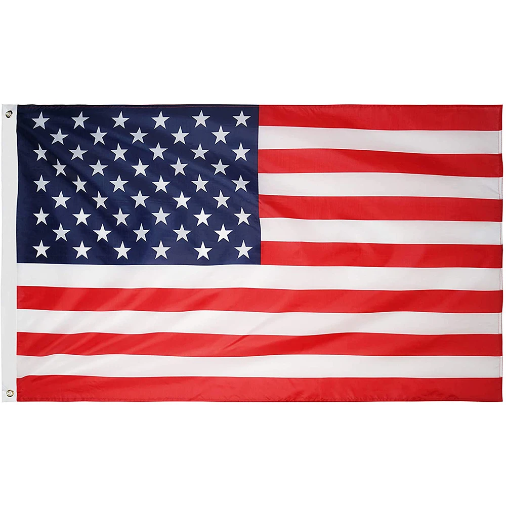 wholesale National USA American Flag 3X5ft/4x6/5x8/6x10 ft - Vivid Color and Fade Resistant -  US Flag America Flag