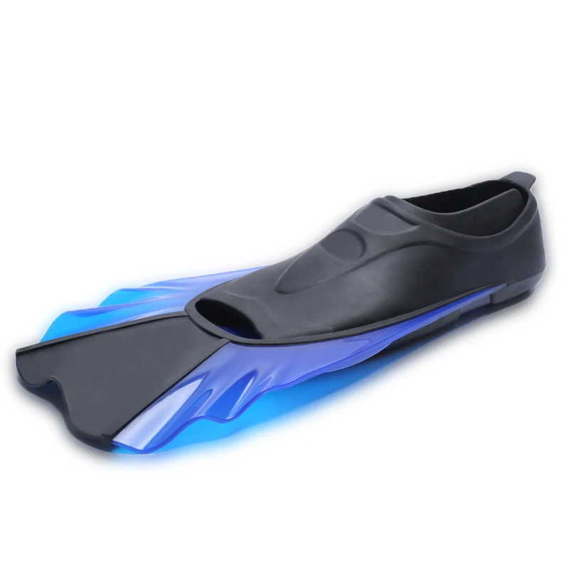 
2019 New Design Full Foot Swimming Fins Short Snorkeling Diving Flippers 