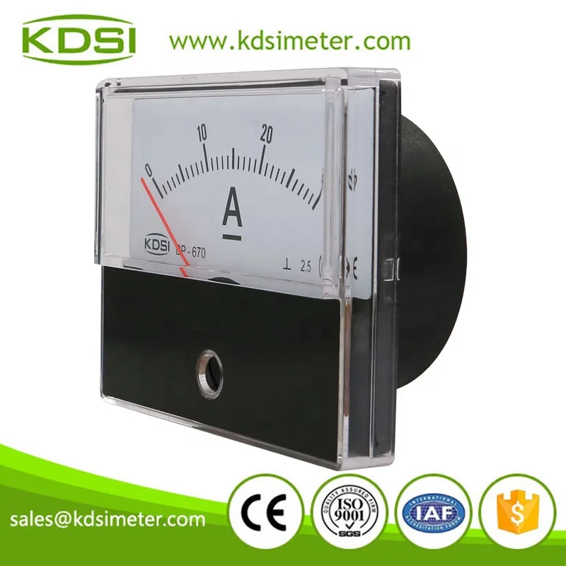 Original Manufacturer High Quality BP-670 DC30A DC Panel Analog Ampere Indicator