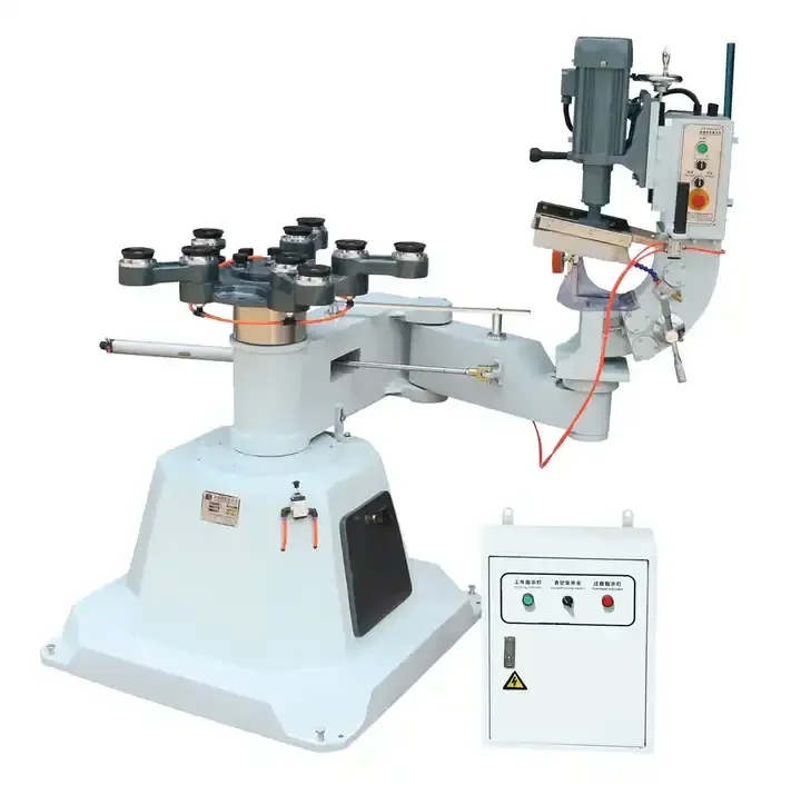 Automatic Round Oval Mirror Glass Polishing Beveling Machine