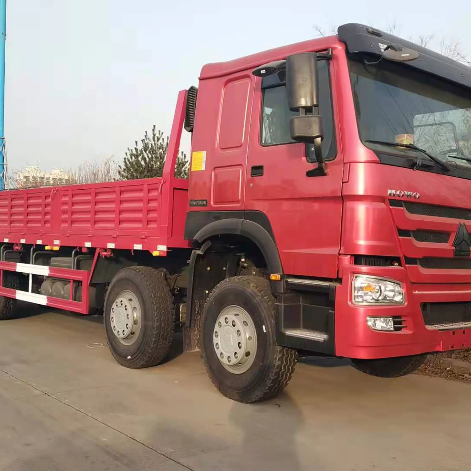 SINOTRUK HOWO 8X4 грузовой автомобиль Грузовик Ван