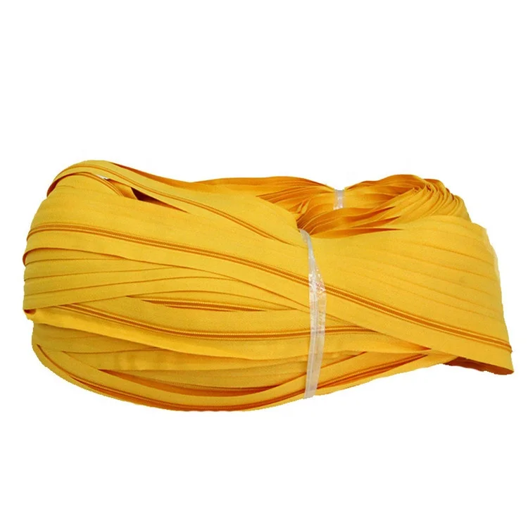 Высококачественные нейлоновые рулоны на молнии с длинной цепочкой № 3 5 8 10