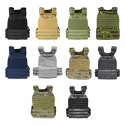 Outfit training weight vest molle vest with 3.75/5.75/8.75 lbs plate carrier vest tactical