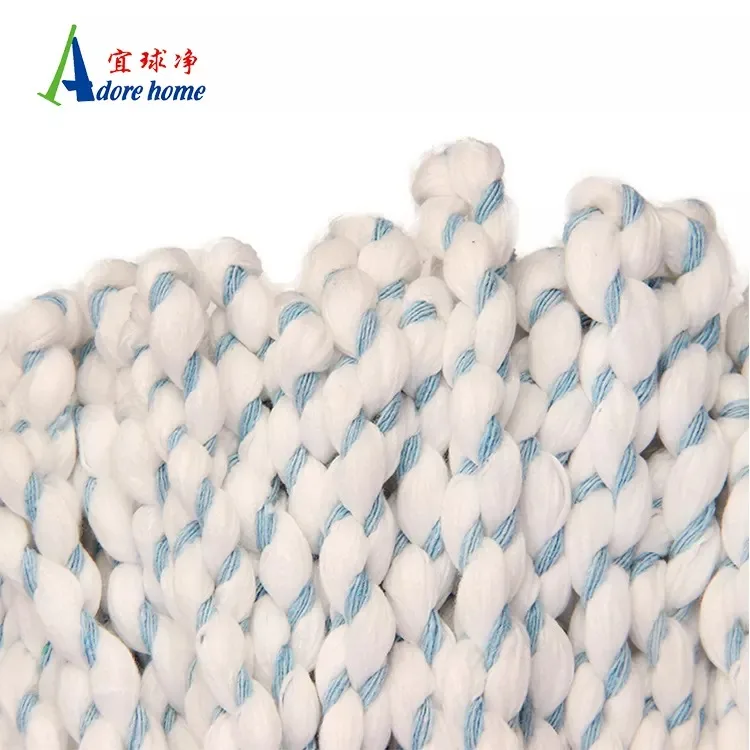 Factory Direct Supply Customized Color Microfiber Cleaning Floor Wet Mop