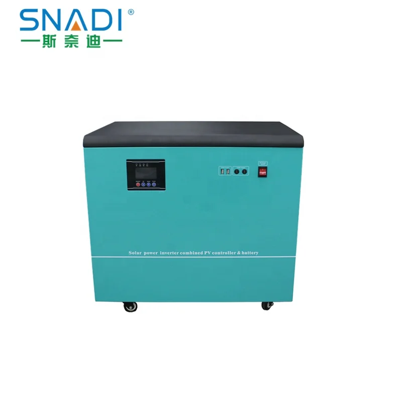 6KW 220v solar power generation system with panels