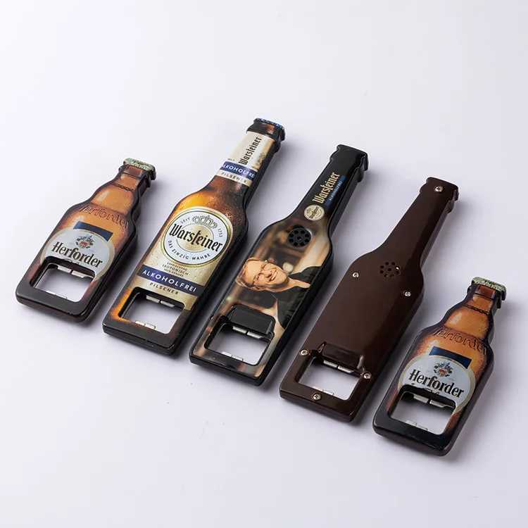 Custom sound bottle opener music beer bottle opener with sound