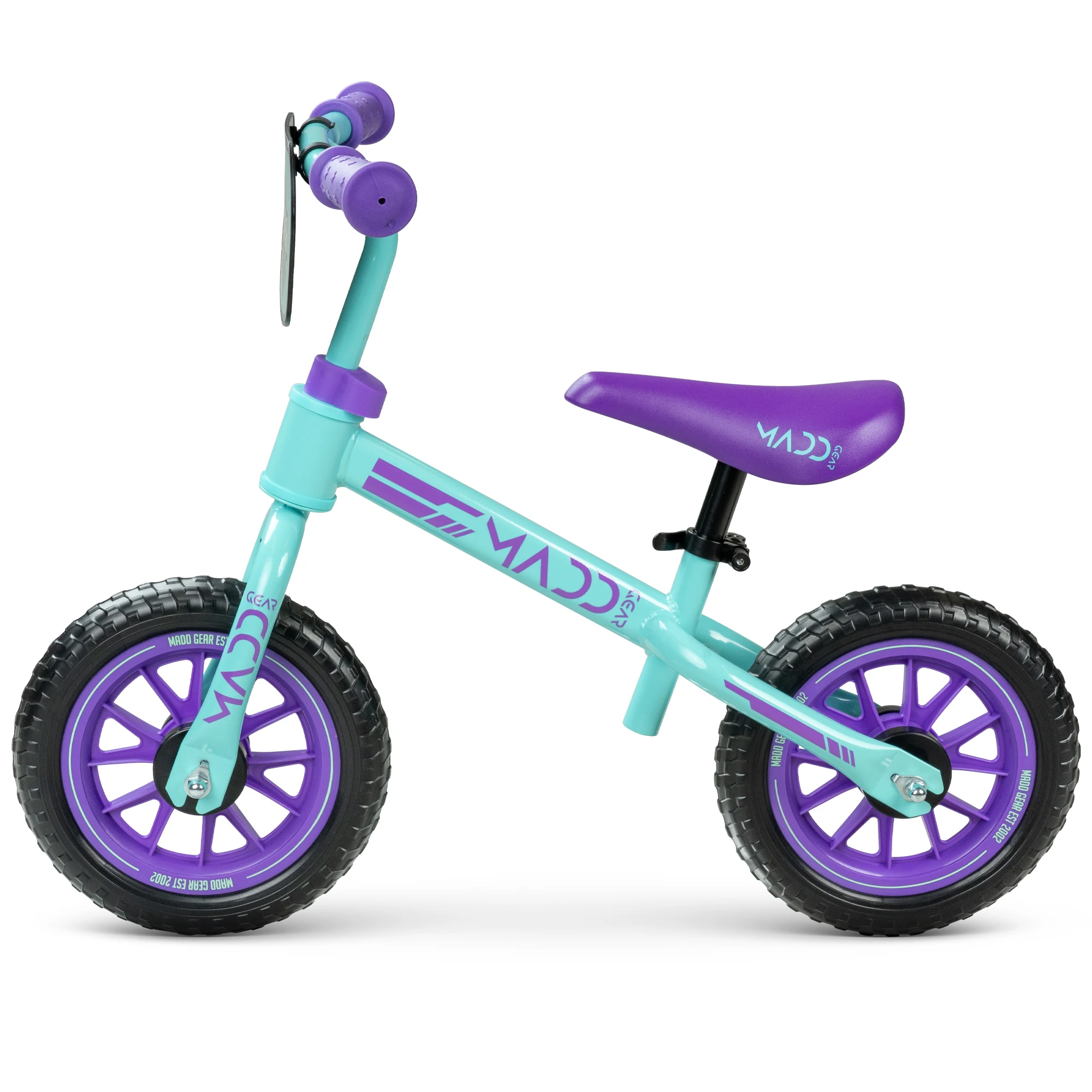 MADD GEAR OEM 19-24M Metal purple teal portable Train motor skills Entertainment Outdoor MY 1ST BMX BALANCE BIKE