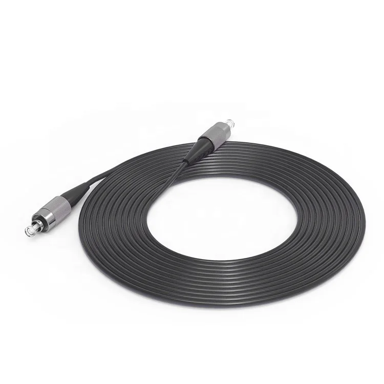 good stability customized length optic fiber patch cord with SMA905 optic fiber connector patchcord