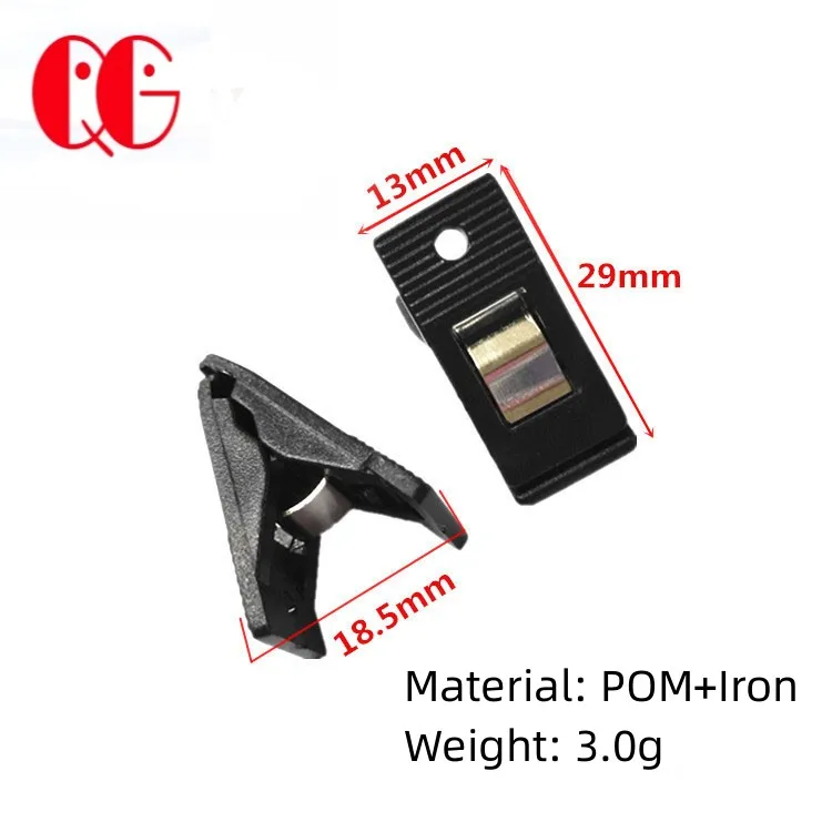 Plastic Anti- wind clip clamp exquisite  ID Card Name Tag holder for book memo clothing Garden Flag Poles Stands accessories