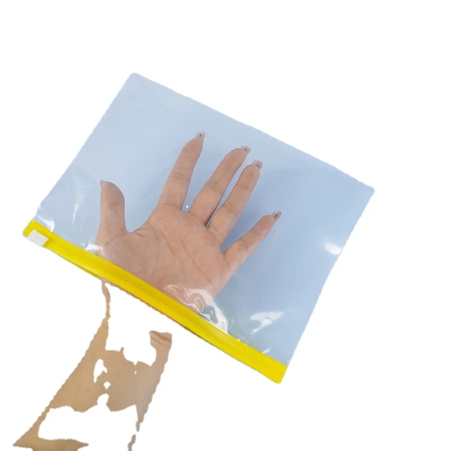 Custom Logo Frosted Slider Zip Lock Ziplock Ziplock Plastic Zipper PVC PE LDPE for Clothing Apparel Packaging Durable Stylish