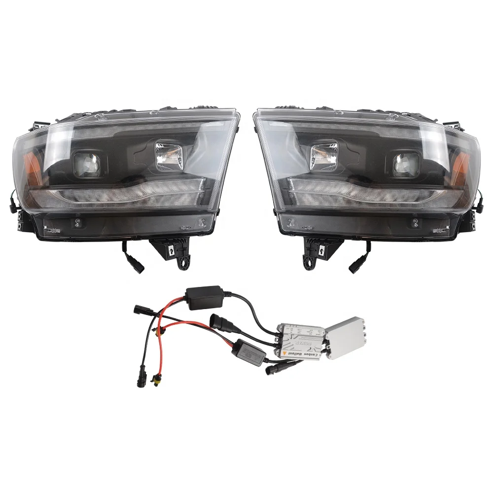 Ксеноновая фара для Dodge RAM1500 2019 светодиодная