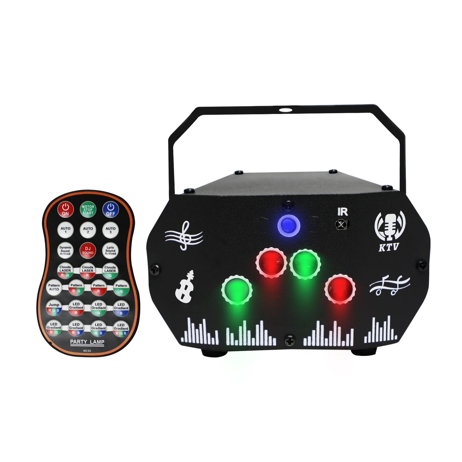 New DJ Dream laser lights beam projector LED Strobe RGB Sound activated stage light super sky party lamp for Bar
