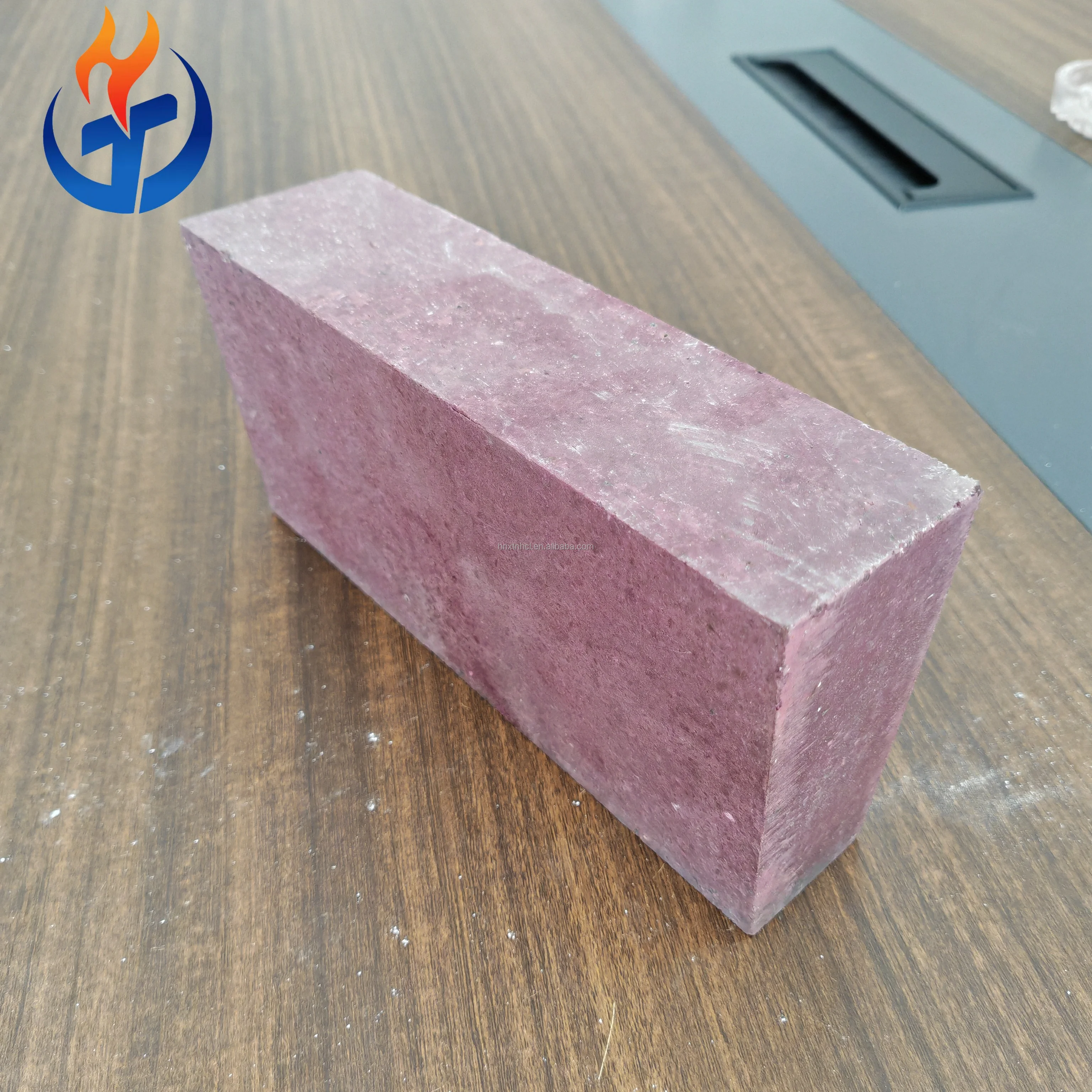 Popular Fused Cr Corundum Refractory Bricks High Purity Chrome Corundum Bricks for Zinc Smelting Furnace