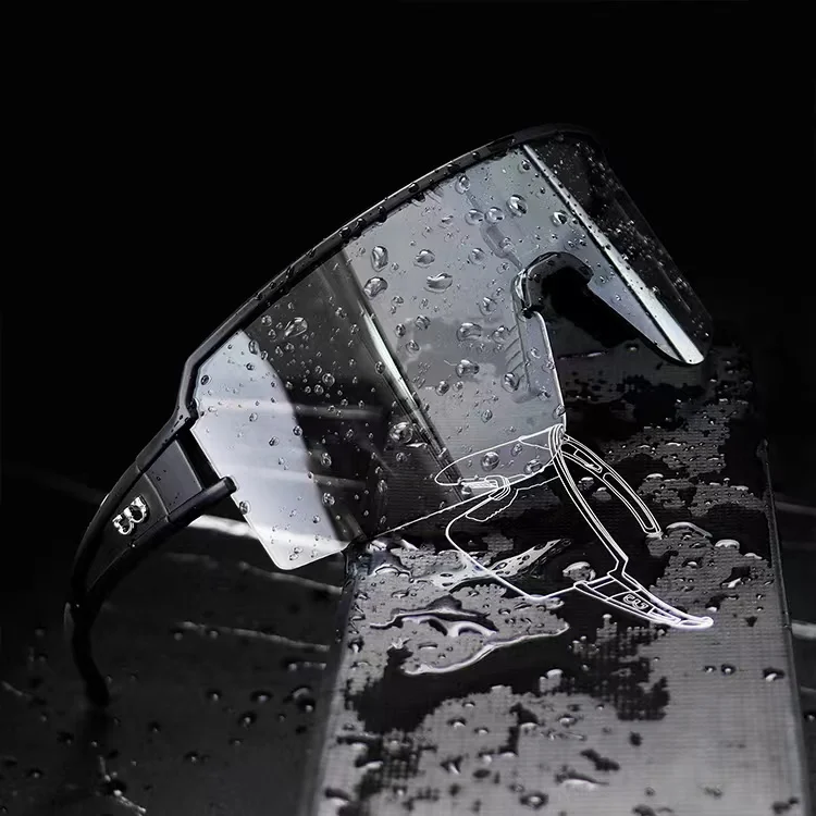 Man Road Bike Sport Sun Glasses Half Frame Cycling Sunglasses Clear Photochromic Sunglasses For Cycling