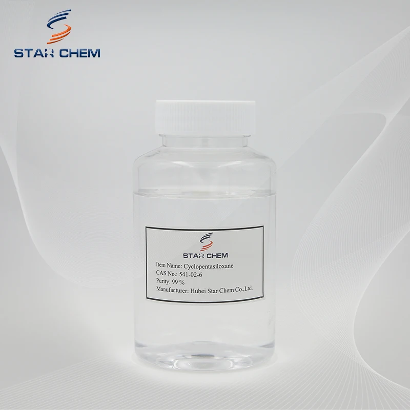 Cosmetics raw material Cyclopentasiloxane D5 chemicals used in cosmetic industry