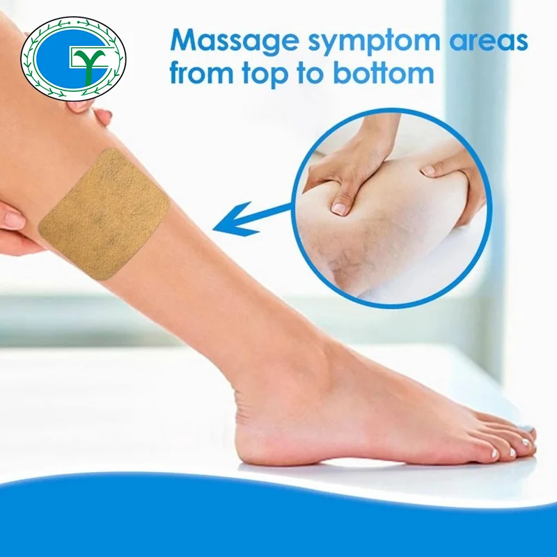 Sumifun 8pcs/bag Chinese Varicose Veins Plaster Vasculitis Phlebitis Spider Leg Medical Patch Angiitis Removal Patch