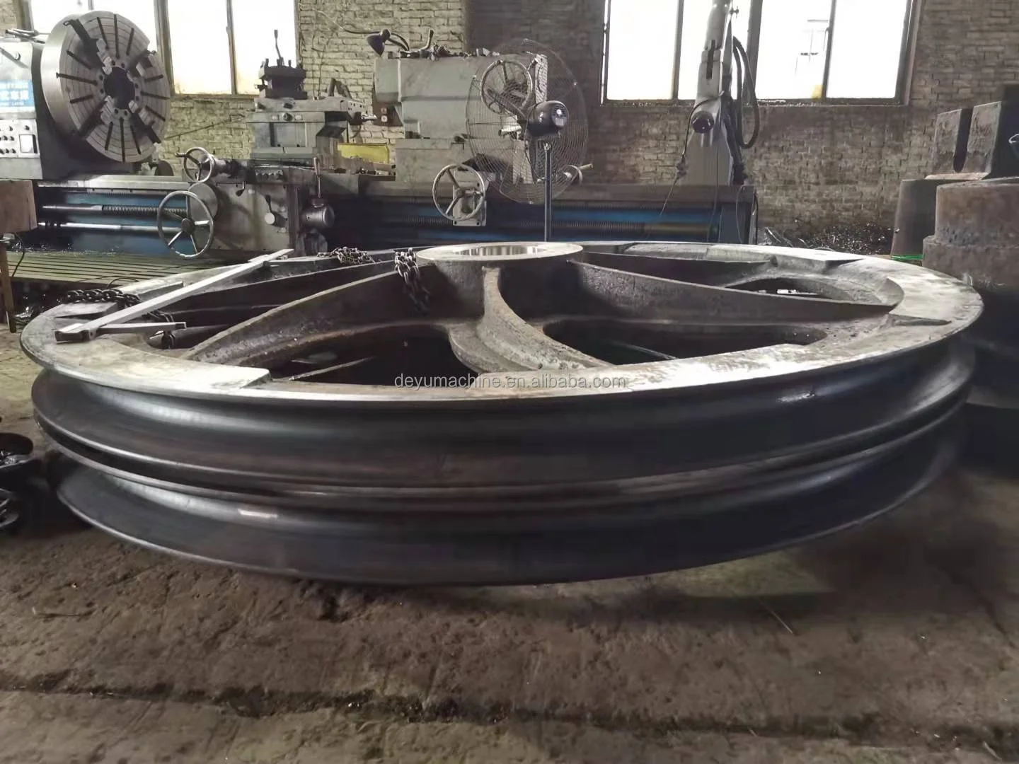 Mine Hoist Guide Wheel Device Head Sheave Pulley Guide Pulley