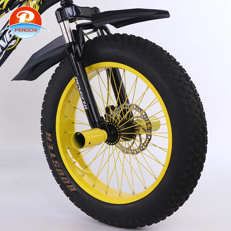 20 inch single speed 4.0 fat tires, high carbon steel frame, dual disc brake bisycles for adults BMX Mini Street Cheep BMX bike