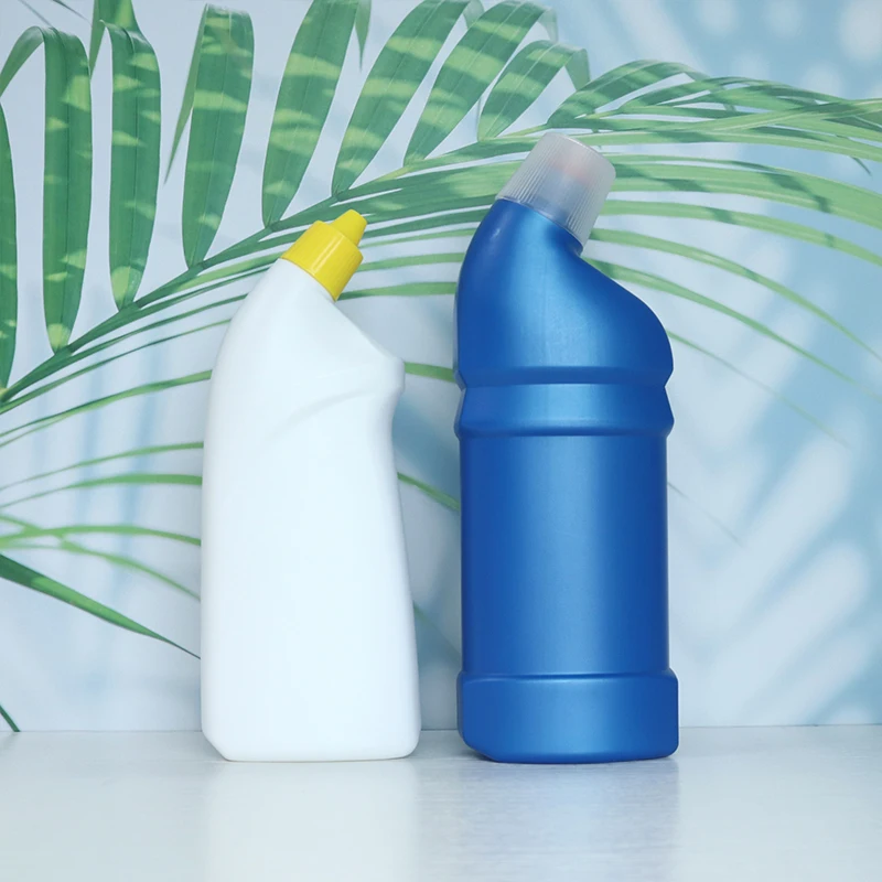 MAYSURE Manufacturer 500ML 600ML Empty HDPE Plastic Bottle Liquid Detergent Squeeze Toilet Cleaner Bottle
