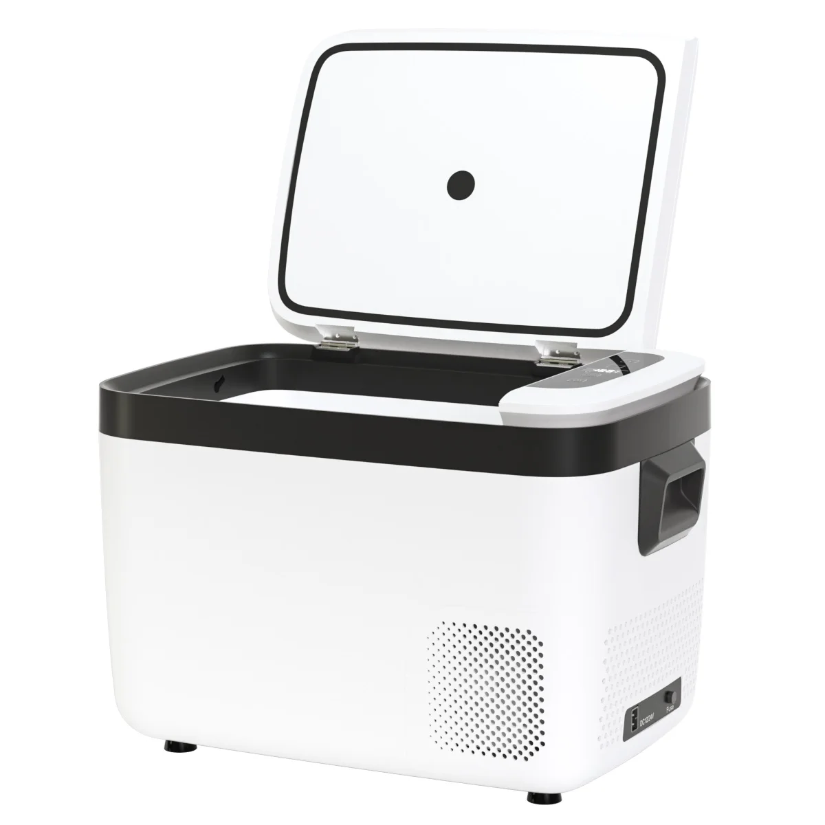 DC 12V/24V mini portable freezer car refrigerator for Cars/Road Trips/Homes/Offices