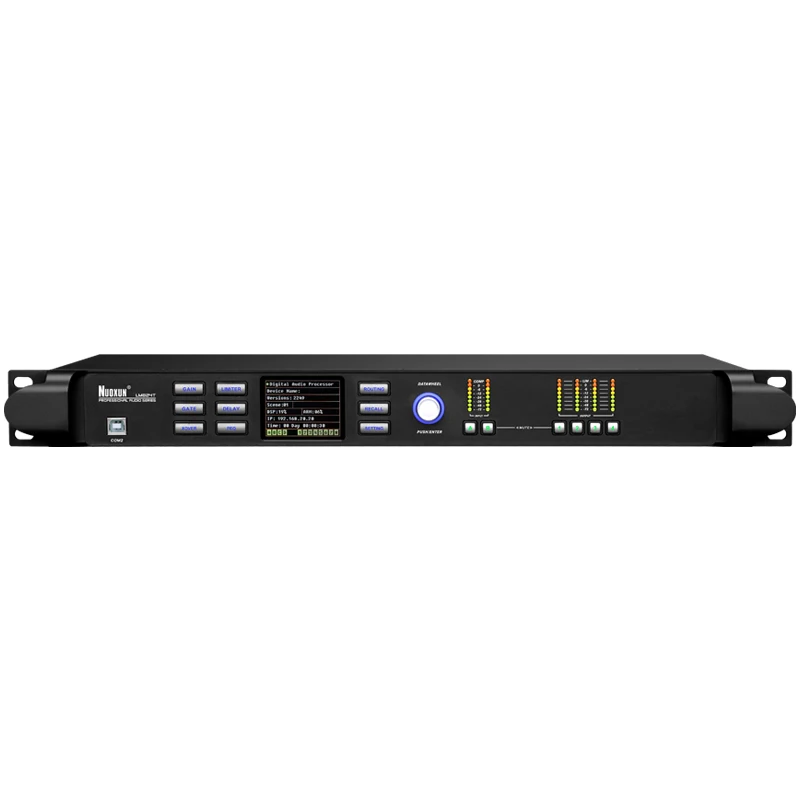 LM824RT 96 кГц аудио процессор профессиональный dsp плата эквалайзер громкоговоритель система управления