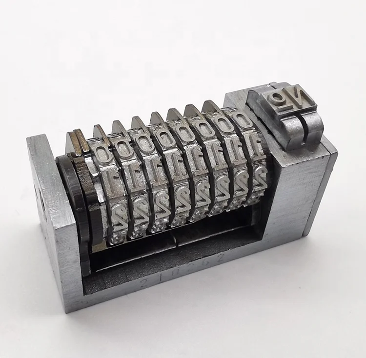 2022 машина для печати букв номера 4x8 Цицерон 8 цифр