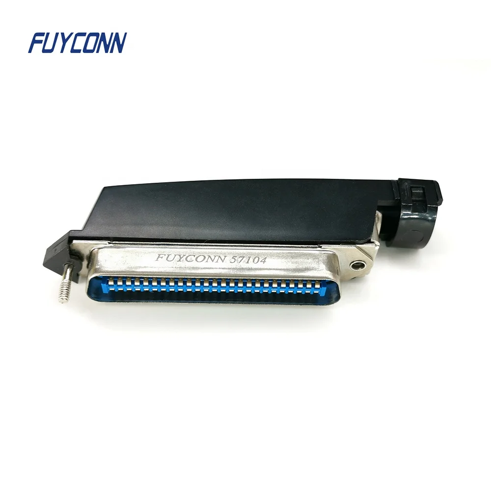 57 DDK 50 Pin Чемпион припоя разъем с возможностью поворота на 90 градусов кабель угол выхода 25 пар мужской Centronic пластиковой