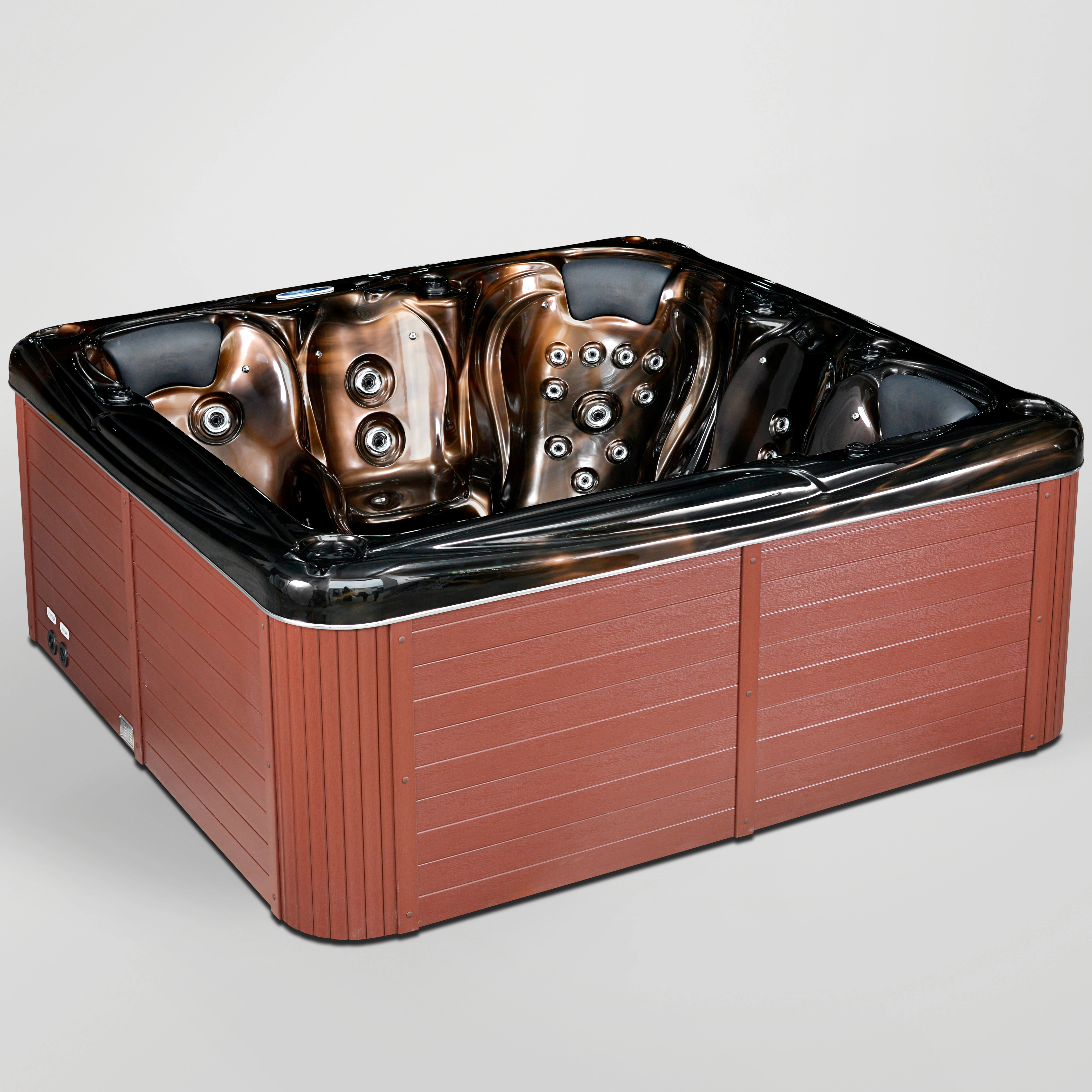 hotel bathroom furniture hot tub spa freestanding bath tubs with lights