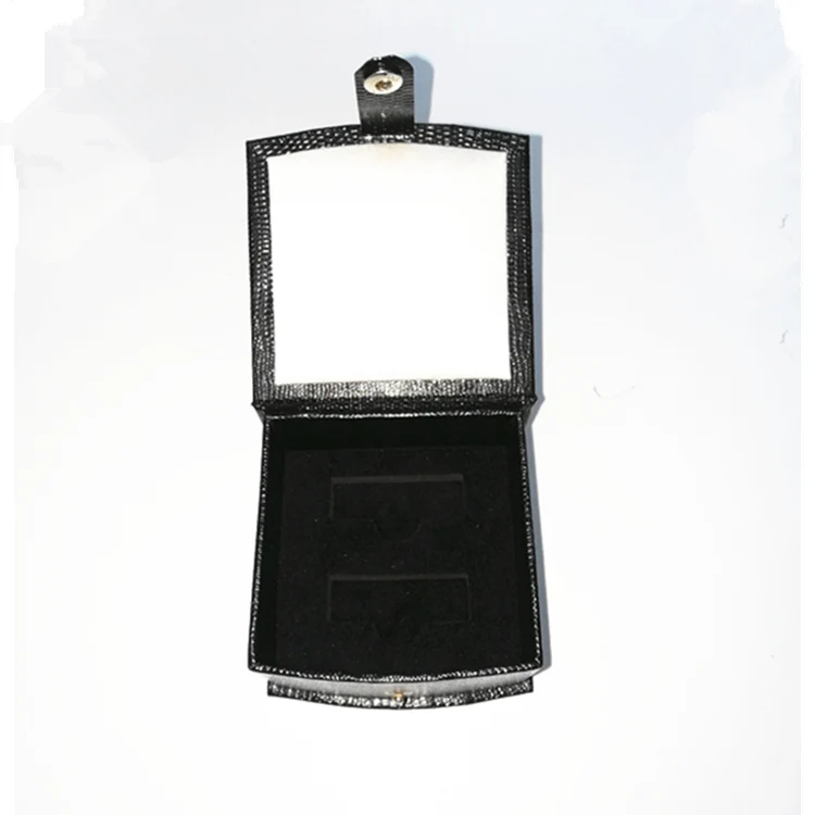 High-end Modern Special Alligator Texture Hot Stamping Button USB Storage Gift Packaging Cardboard Paper box