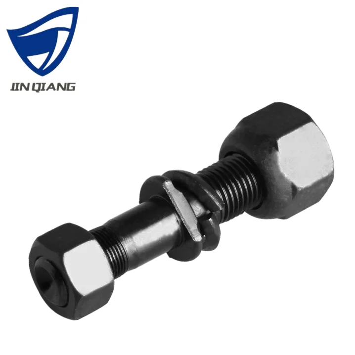 China Produced Wholesale High Strength Black Phosphate Grade 10.9/12.9 Rear Wheel Hub Bolts And Tire Nuts For Hino 15T