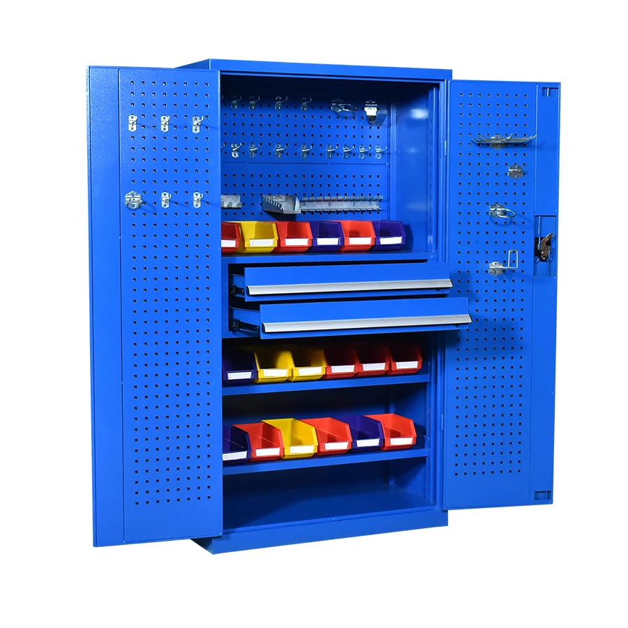 Customized Metal 2 Doors Storage Tools Cabinet for Garage