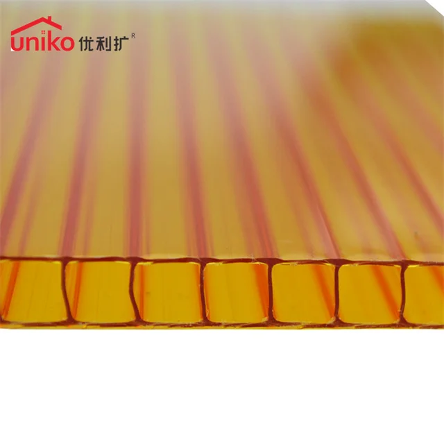 Best Price PC Sheet Hollow Transparent Solid Flexible Colorful Polycarbonate Plastic Conservatory Roof Panels For Greenhouse